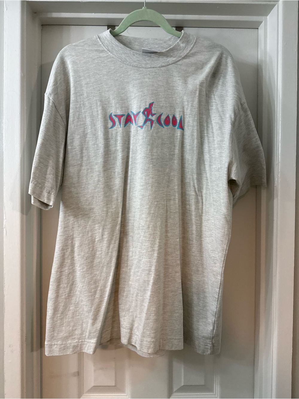 Stay Cool Graphic Tee - Heather Gray